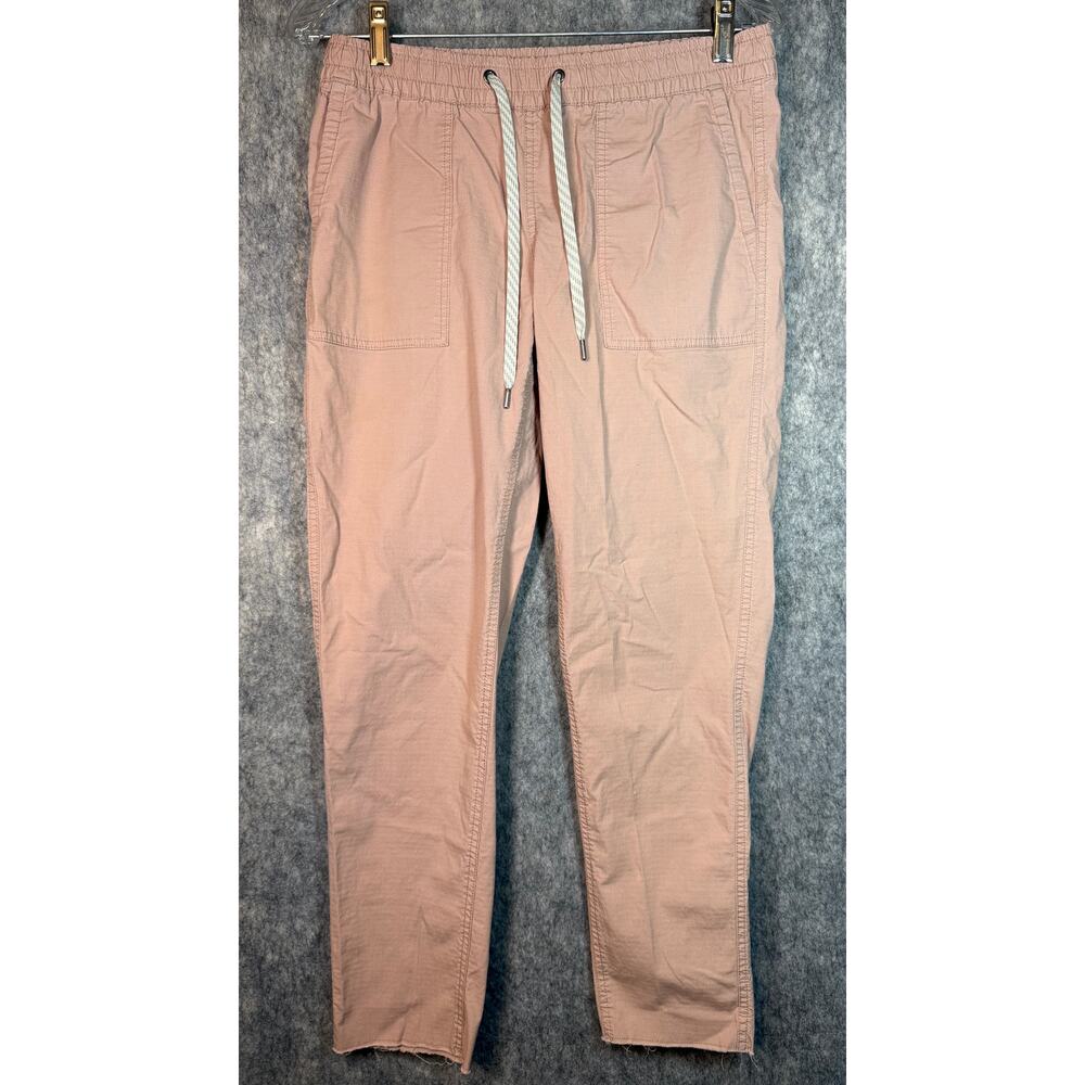 Women's Pink Ripstop Drawstring Casual Jogger Pants
